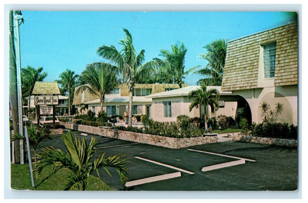 Shore Road Inn 460 South A1A Deerfield Beach Florida FL Postcard