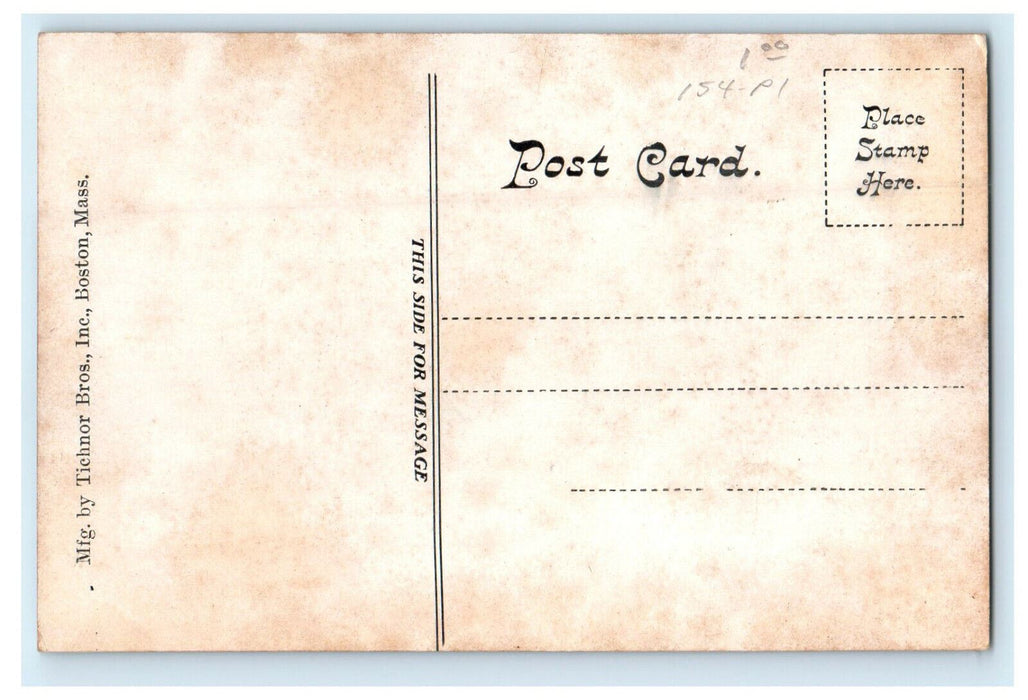 c1910 Harvard Bridge, Cambridge Massachusetts MA Unposted Antique Postcard