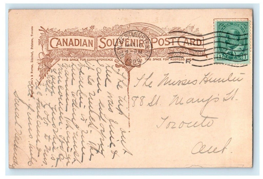 1909 Salmon Fleet On Fraser River Below New Westminster B.C Canada Postcard