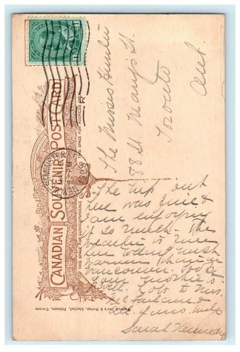 1909 Salmon Fleet On Fraser River Below New Westminster B.C Canada Postcard