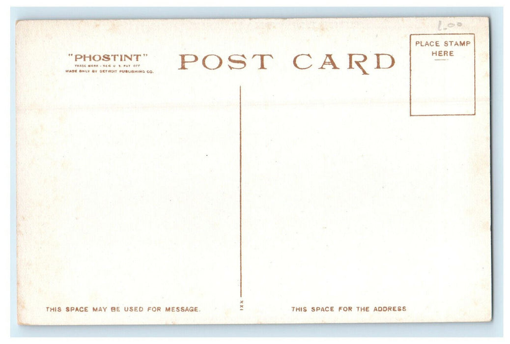c1910s The Howland House 1666 Plymouth Massachusetts MA Phostint Postcard