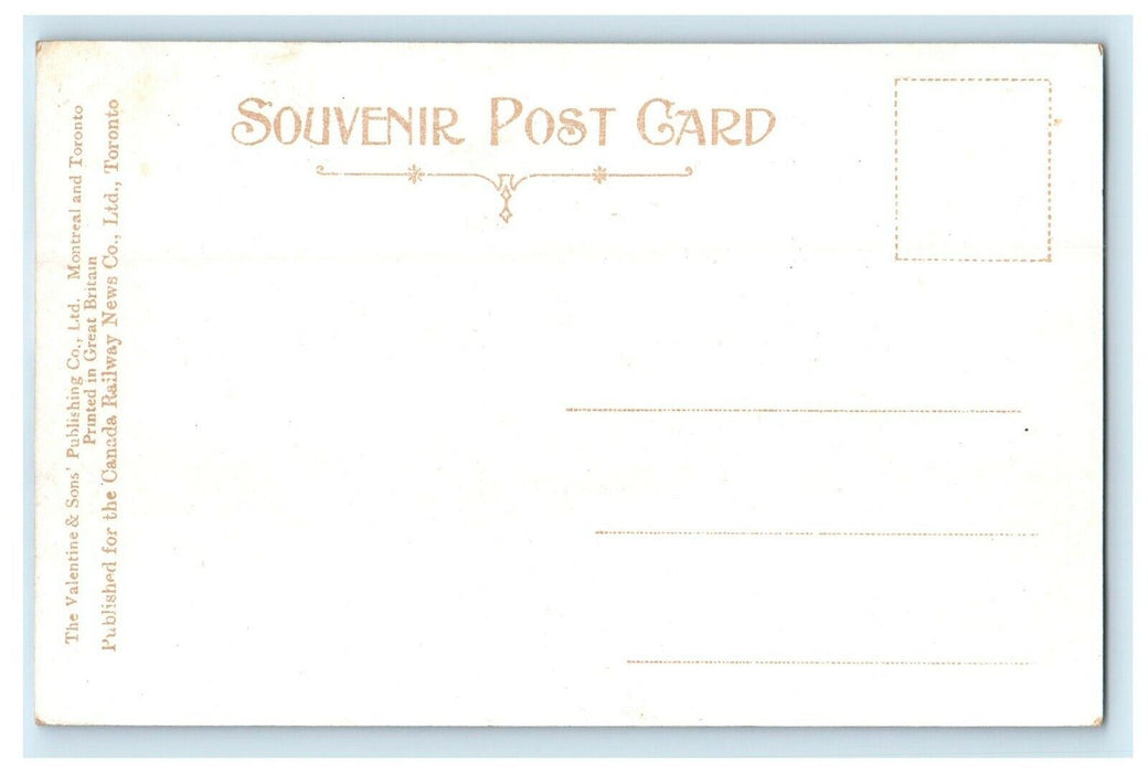 Steamboat Running Lachine Rapids St. Lawrence River Canada Antique Postcard