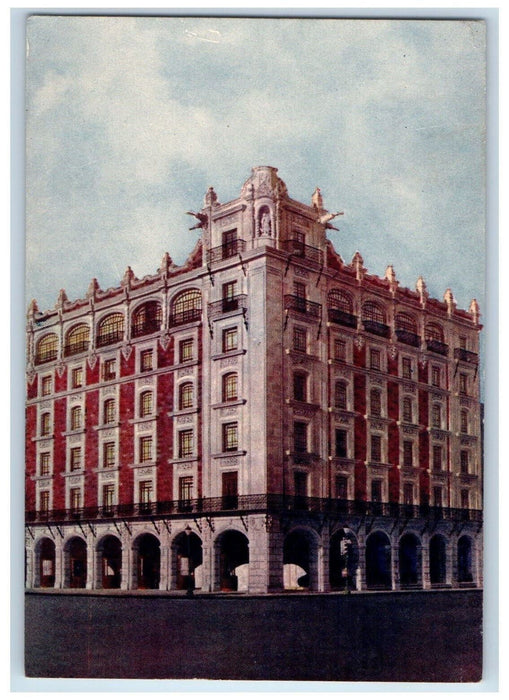 c1910 The Palatial "Hotel Majestic" in Mexico D.F. Antique Unposted Postcard