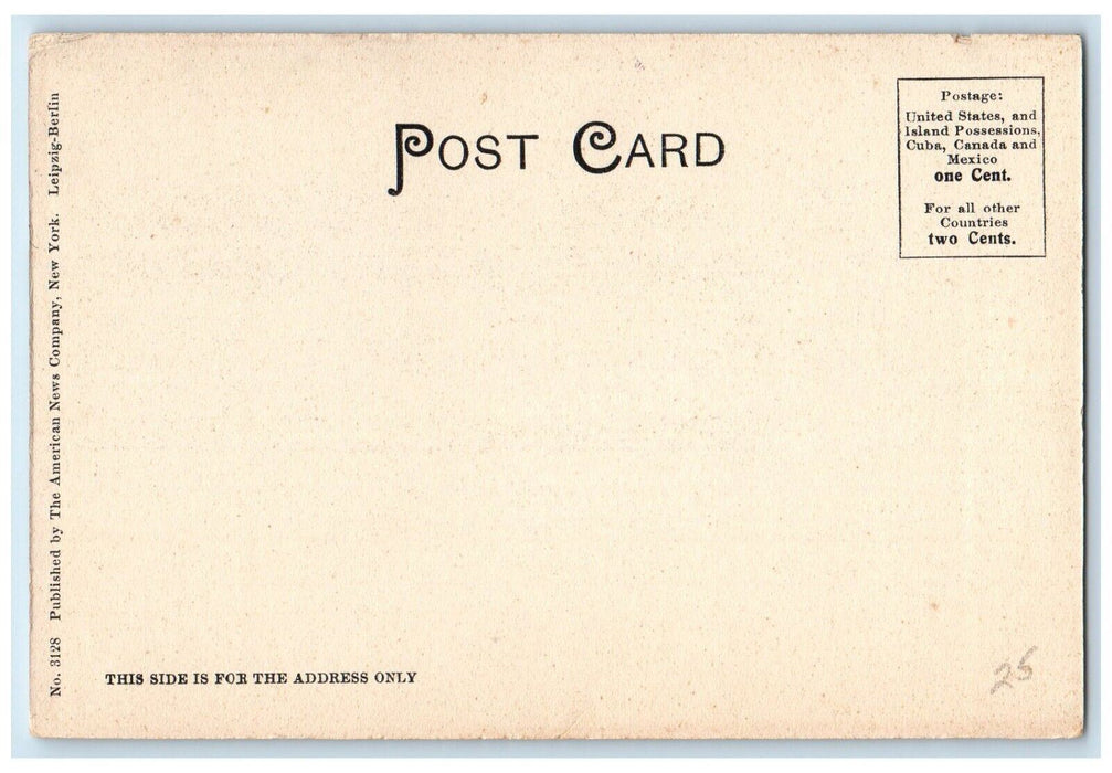 c1905 Laurel Lake River Rocks Water Lee Massachusetts Vintage Antique Postcard