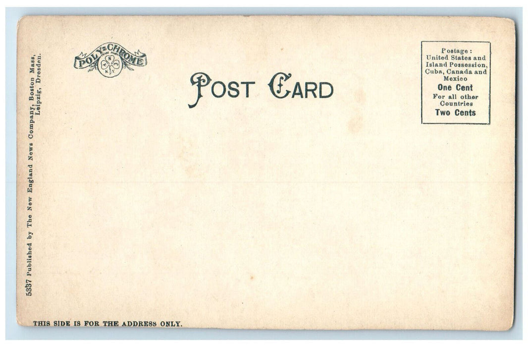 c1905 Singing Beach Manchester Massachusetts MA Unposted Antique Postcard