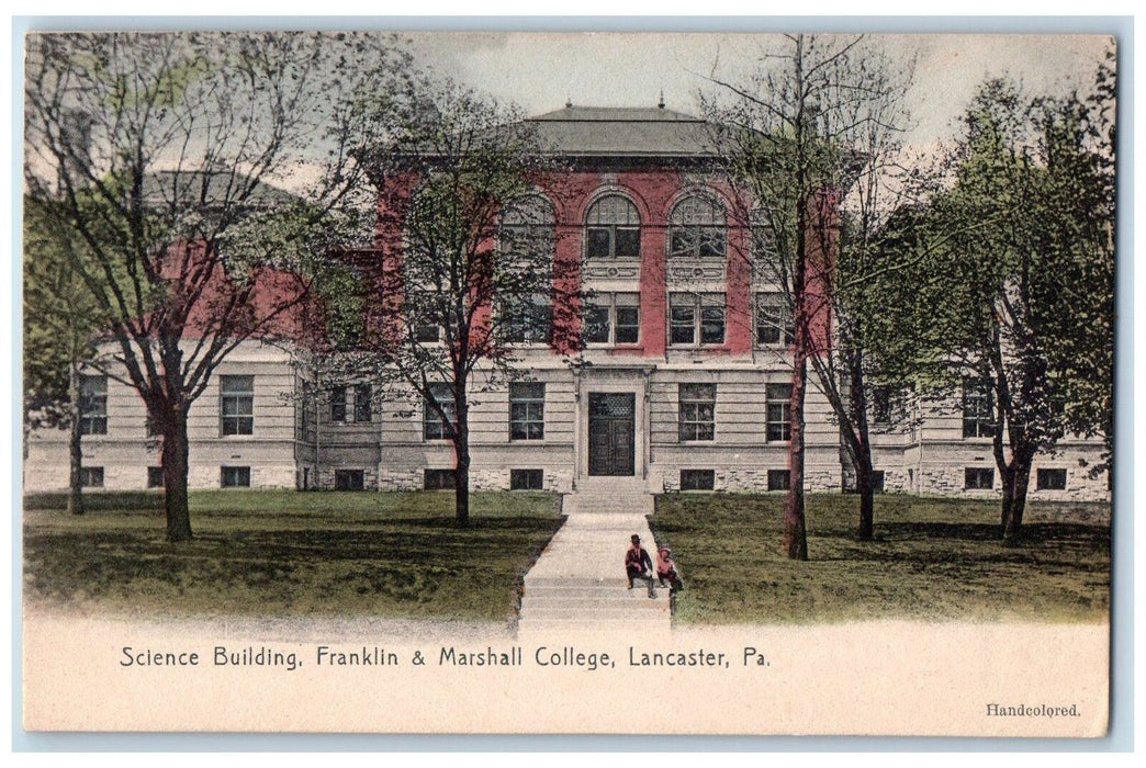 c1905's Science Building Franklin And Marshall College Lancaster PA Postcard