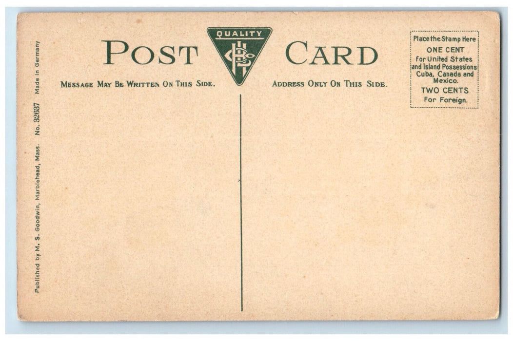 c1910 Regan's Point Marblehead Massachusetts MA Antique Unposted Postcard