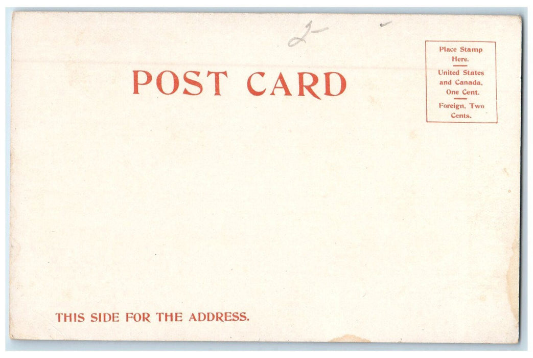 c1905 Seelye Hall Smith College Exterior View Northampton Massachusetts Postcard