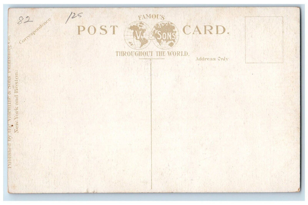 c1910's The Hospital Building Waltham Massachusetts MA Unposted Antique Postcard