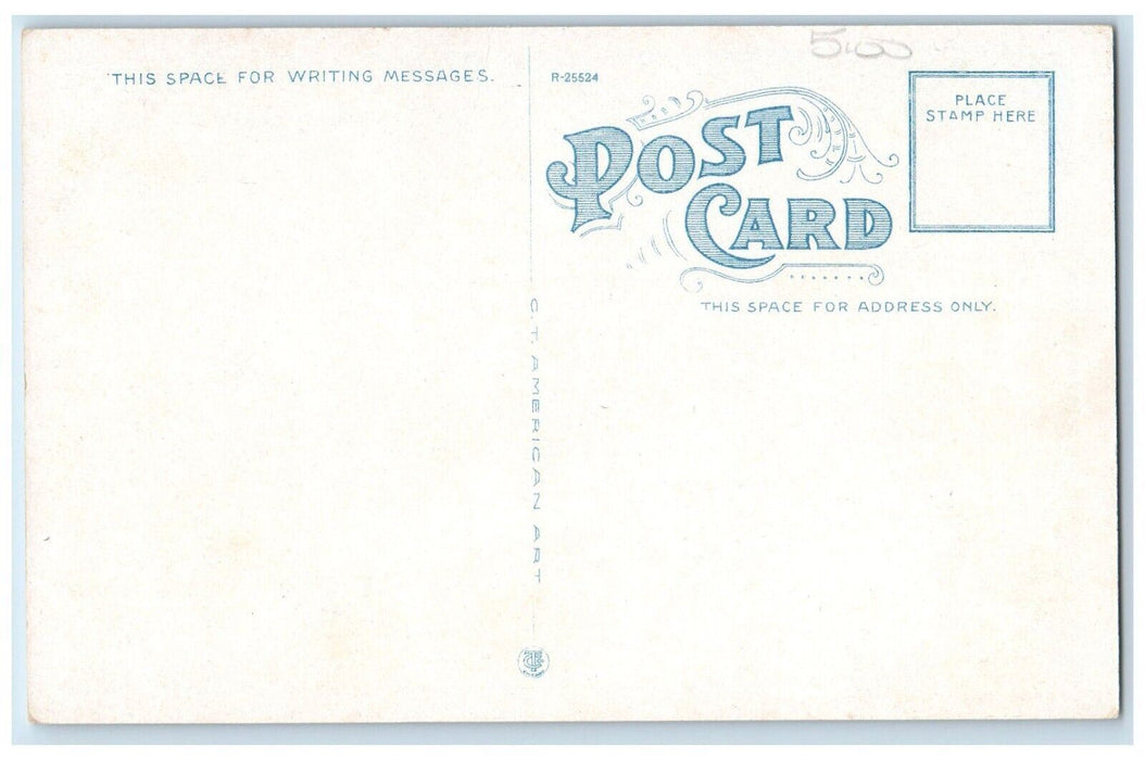 c1930's Episcopal Christ Church Waltham Massachusetts MA Vintage Postcard