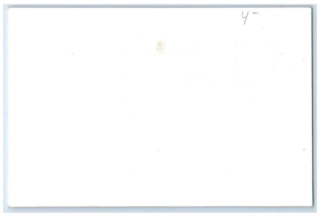 Man Face Rock And Turner Falls View Davis Oklahoma OK RPPC Photo Postcard