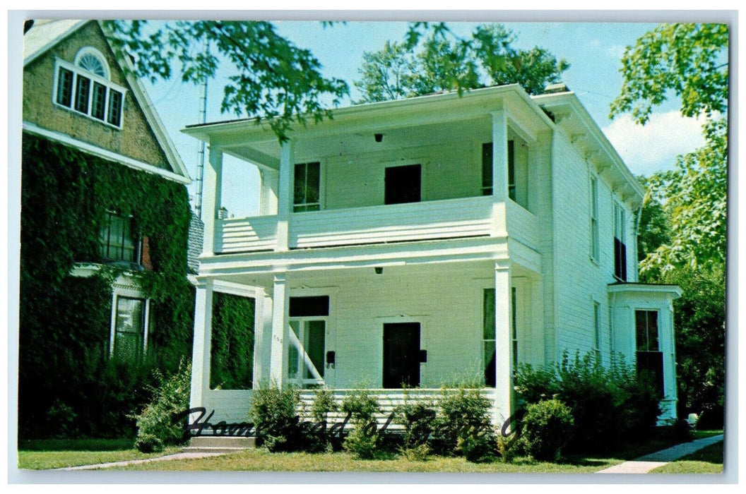 c1950's Writer Zane Grey Birthplace Zanesville Ohio OH Vintage Postcard