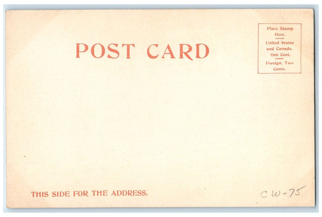 c1905's Lasell Hall William's College Williamstown Massachusetts MA Postcard