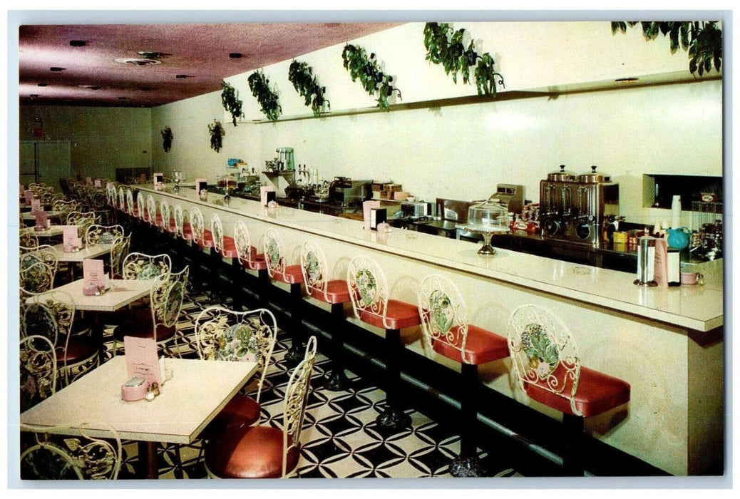 c1960 Windsor Hotel Sussman Restaurant Fallsburg New York NY Magi kolor Postcard