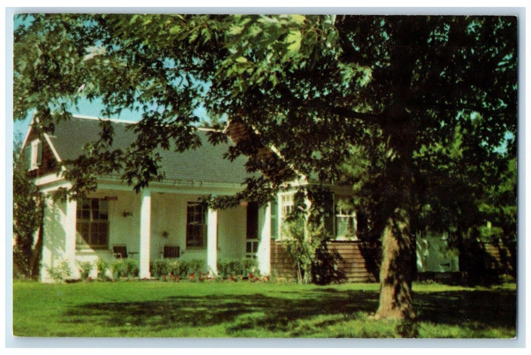 c1960's Toy Village Hotel The Little Manse West Dennis Massachusetts MA Postcard
