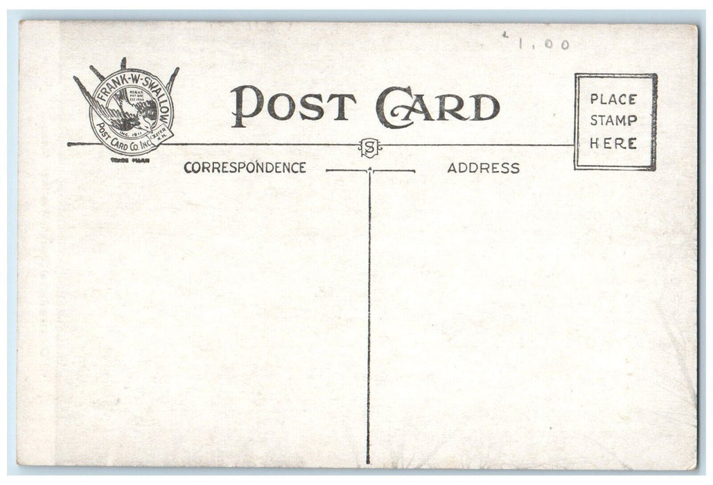 Congregational Church Westford Massachusetts MA Unposted Antique Postcard