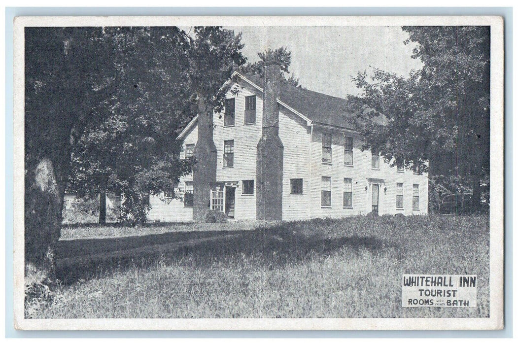 Whitehall Inn Tourist Lexington Massachusetts MA Unposted Vintage Postcard