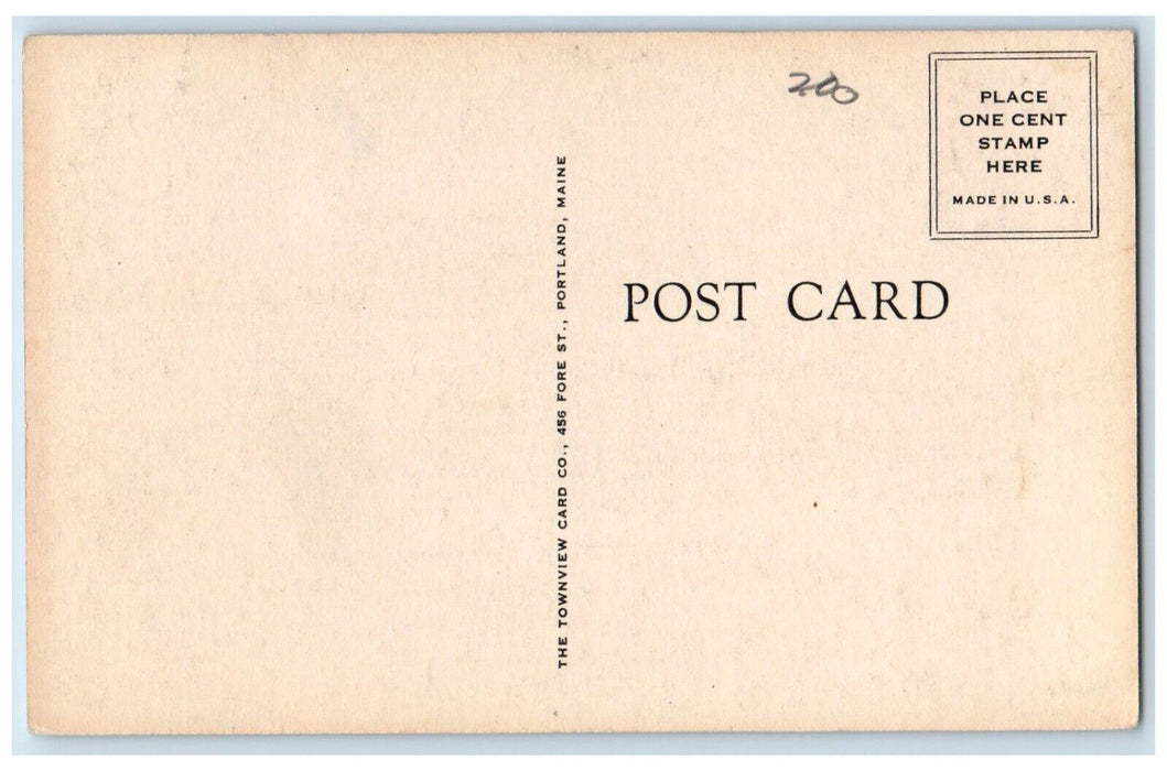 Meekins Library Building Williamsburg Massachusetts MA Unposted Vintage Postcard