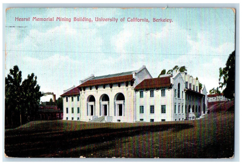 Hearst Memorial Mining Building University Of California Berkeley CA Postcard