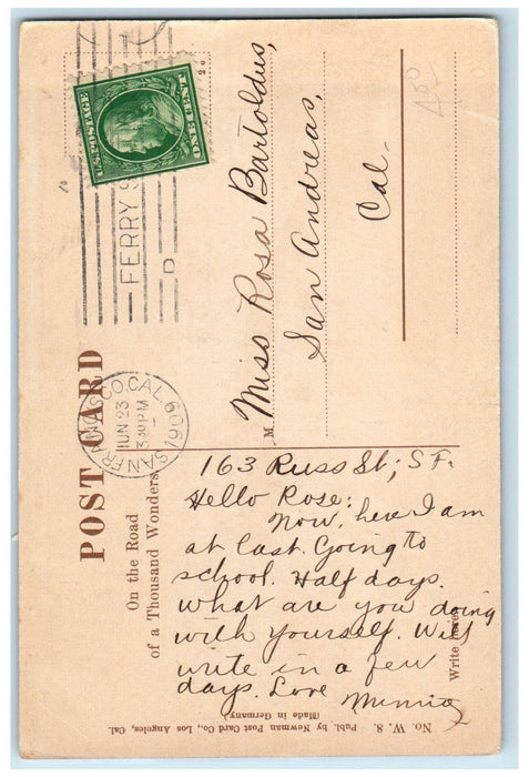 Hearst Memorial Mining Building University Of California Berkeley CA Postcard