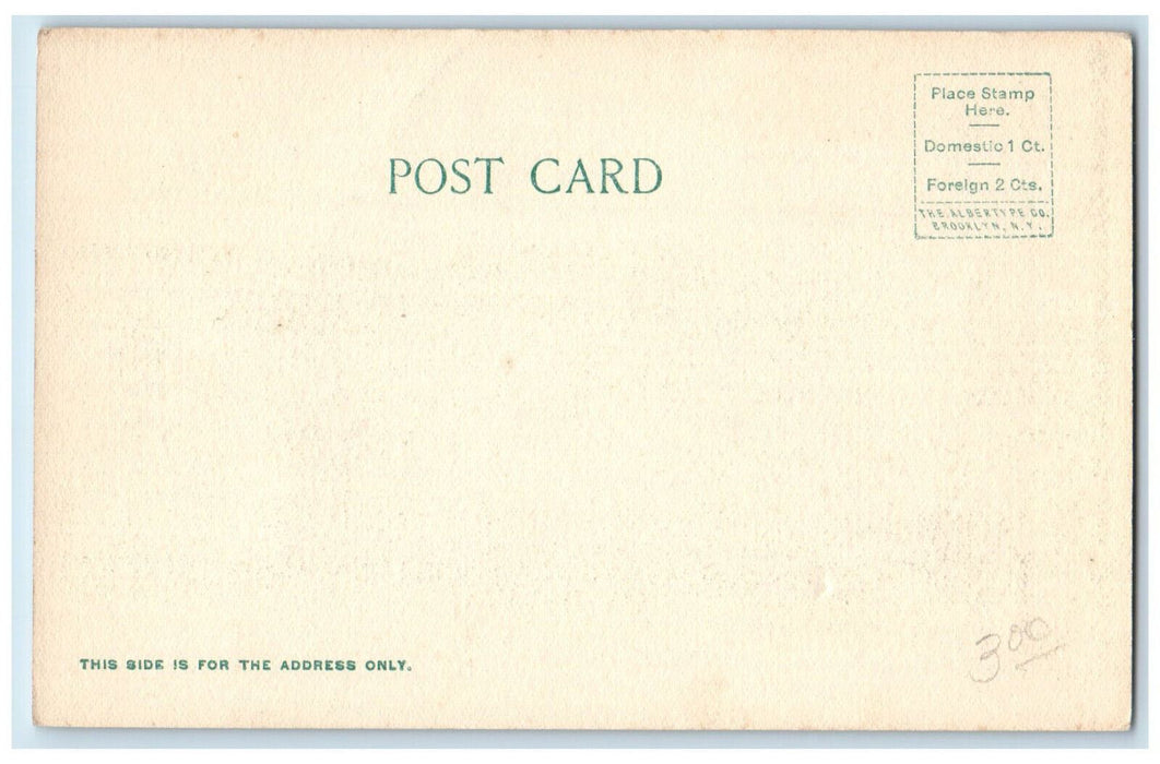 c1905 Sugar Loaf Santa Catalina California CA, Rocks Ship Scene Antique Postcard