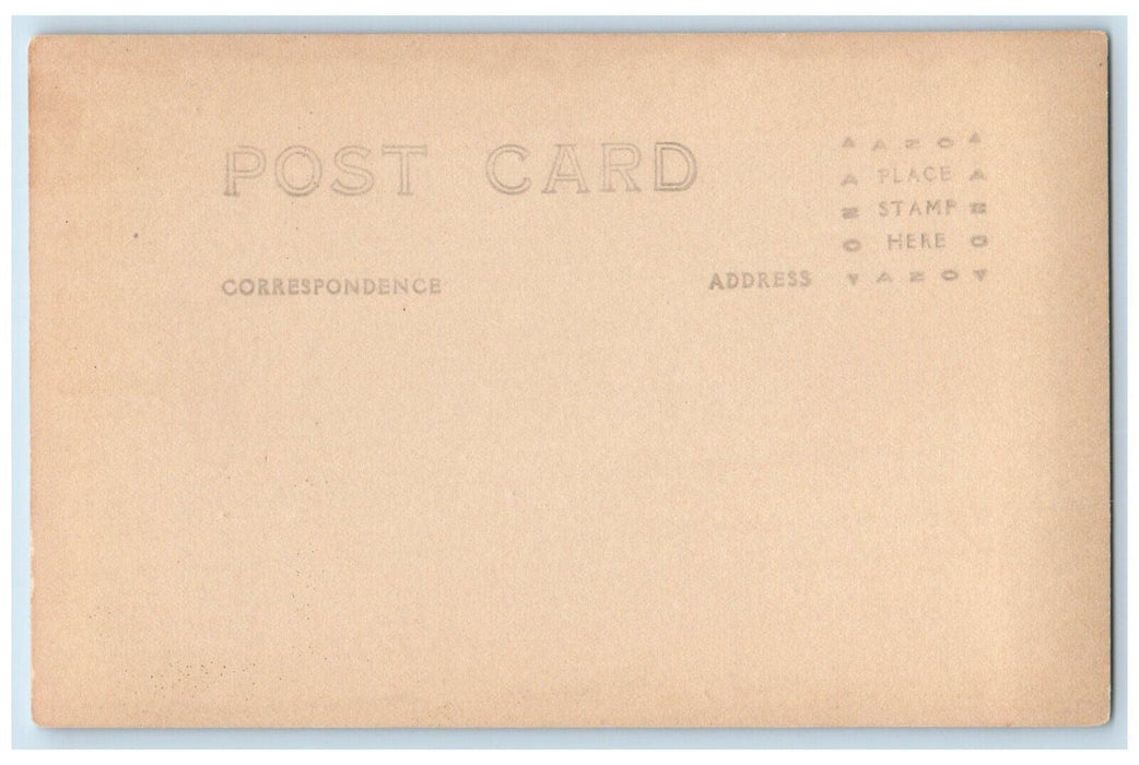 c1920's Governor's Palace San Juan Puerto Rico RPPC Photo Unposted Postcard