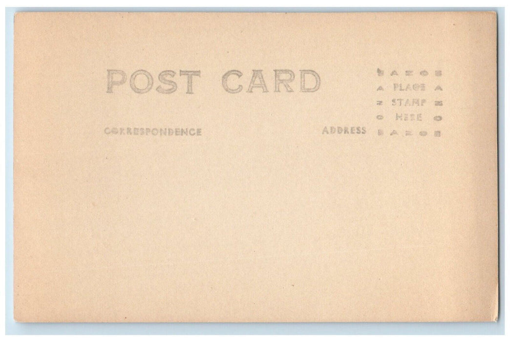 c1920's San Juan Governor's Palace Puerto Rico RPPC Photo Unposted Postcard