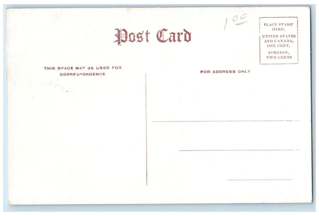 Custom House Exterior Scene Louisville Kentucky KY Antique Unposted Postcard