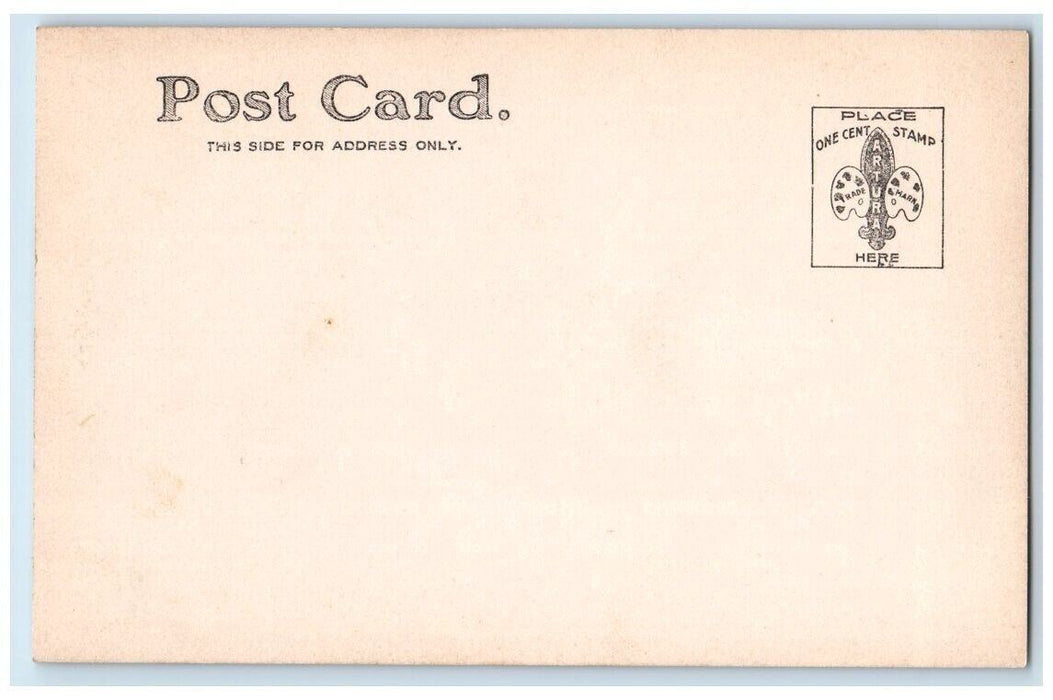 c1905 Canoe Boat Shore Residence View Rowley Ipswich MA RPPC Photo Postcard