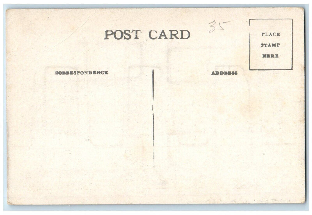 c1910 Public Library Building Osage Iowa IA Unposted Antique Postcard