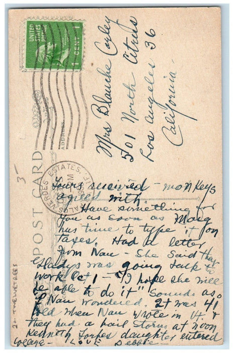 1950 Cute Dutch Fat Girl Lighter Looking For A Fellar Twelvetrees Postcard