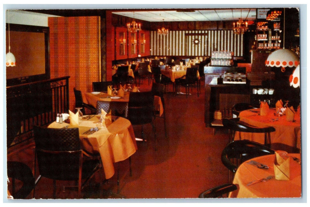 c1960's Colonial Steakhouse and Tavern Simcoe Ontario Canada Vintage Postcard