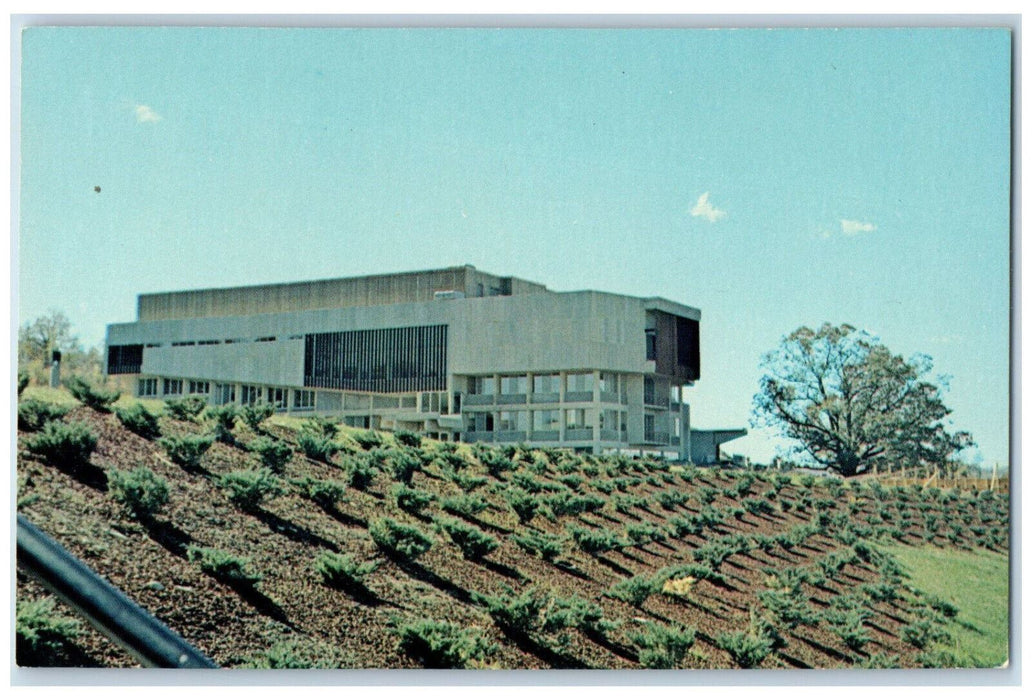 c1960's Plants School off Music at Ithaca College Ithaca NY Postcard