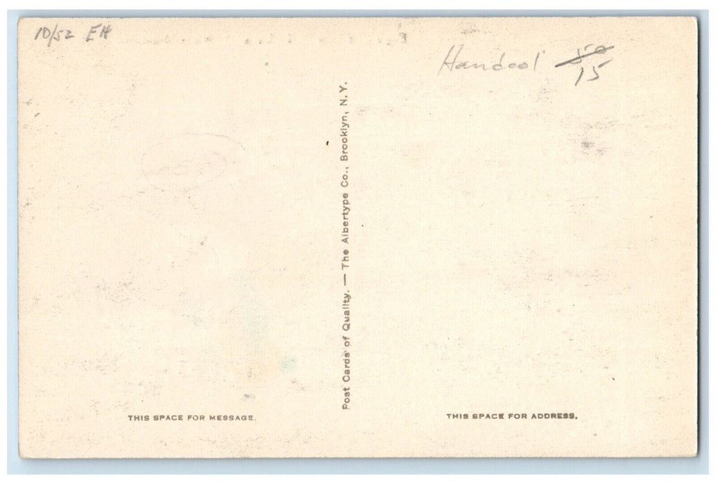 c1940 Eagle Cliff Profile Lake White Mountains New Hampshire NH Antique Postcard