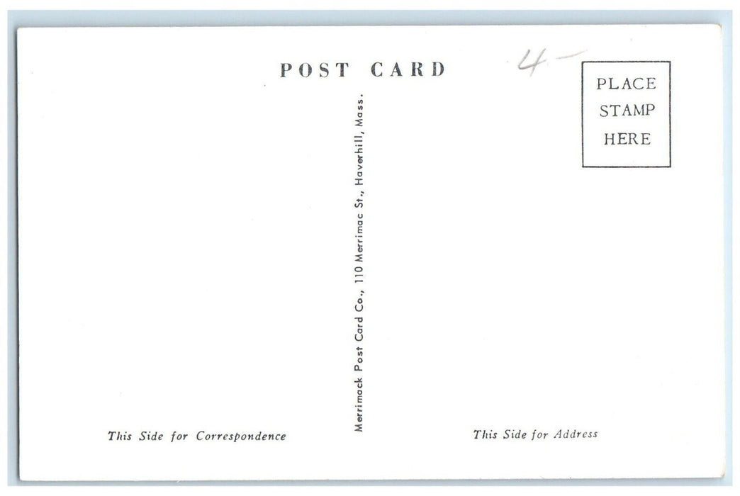 St. Johns Catholic Church Townsend Massachusetts MA Unposted Vintage Postcard