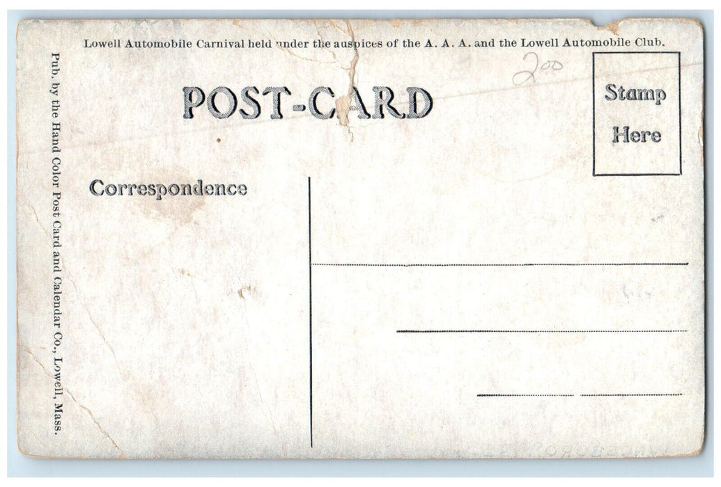 c1910's Bridge And Post Office Tyngsboro Massachusetts MA Antique Postcard
