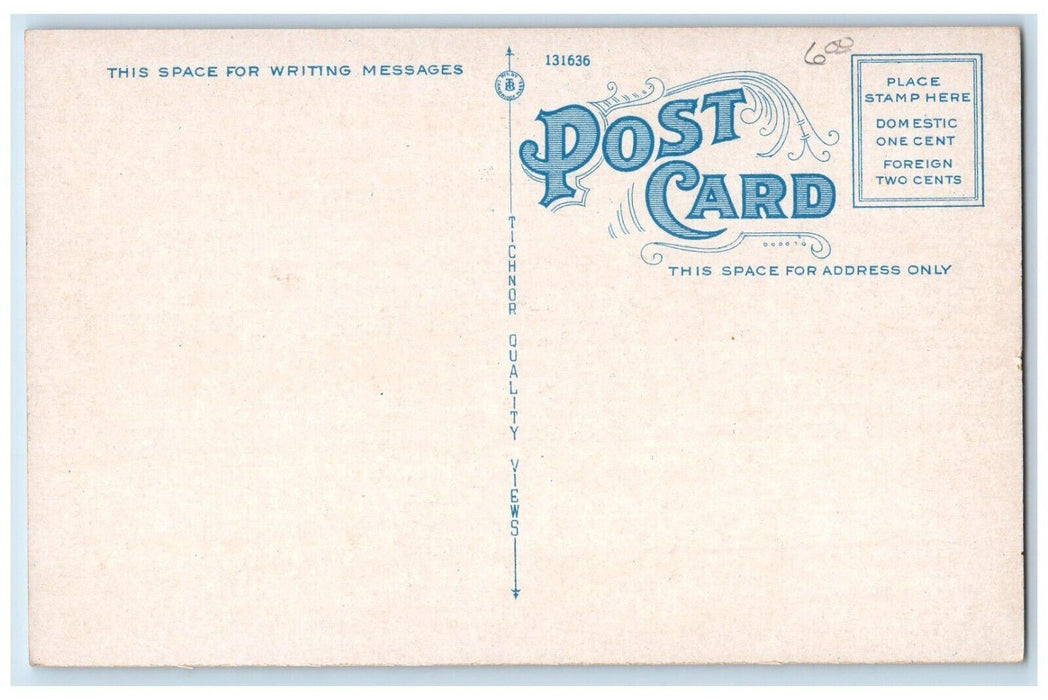 c1930's Our Lady Of Czenstochowa Church Turner Falls Massachusetts MA Postcard