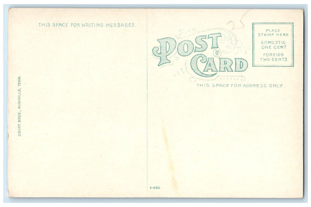 c1910 Aerial View Kissam Hall Vanderbilt University Nashville Tennessee Postcard