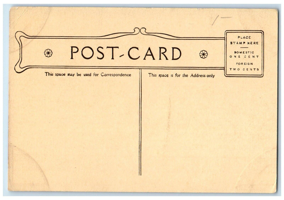 c1910's Wayside Inn Hotel Bar Room Interior Sudbury Massachusetts MA Postcard
