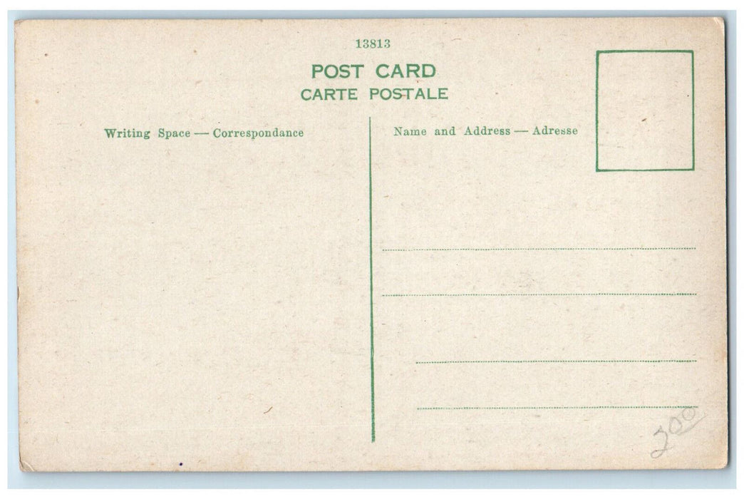 c1910 Restaurant De La Montagne Mountain Park Montreal Quebec Canada Postcard