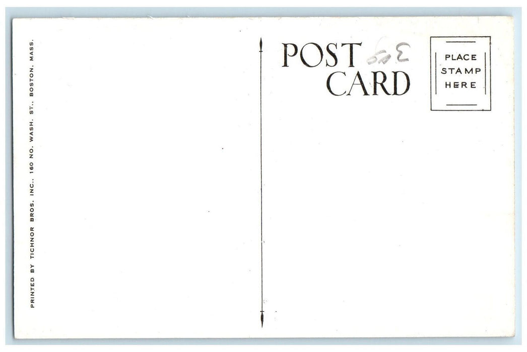 c1960s Flood Scene On Merrimack River At Manchester New Hampshire NH Postcard