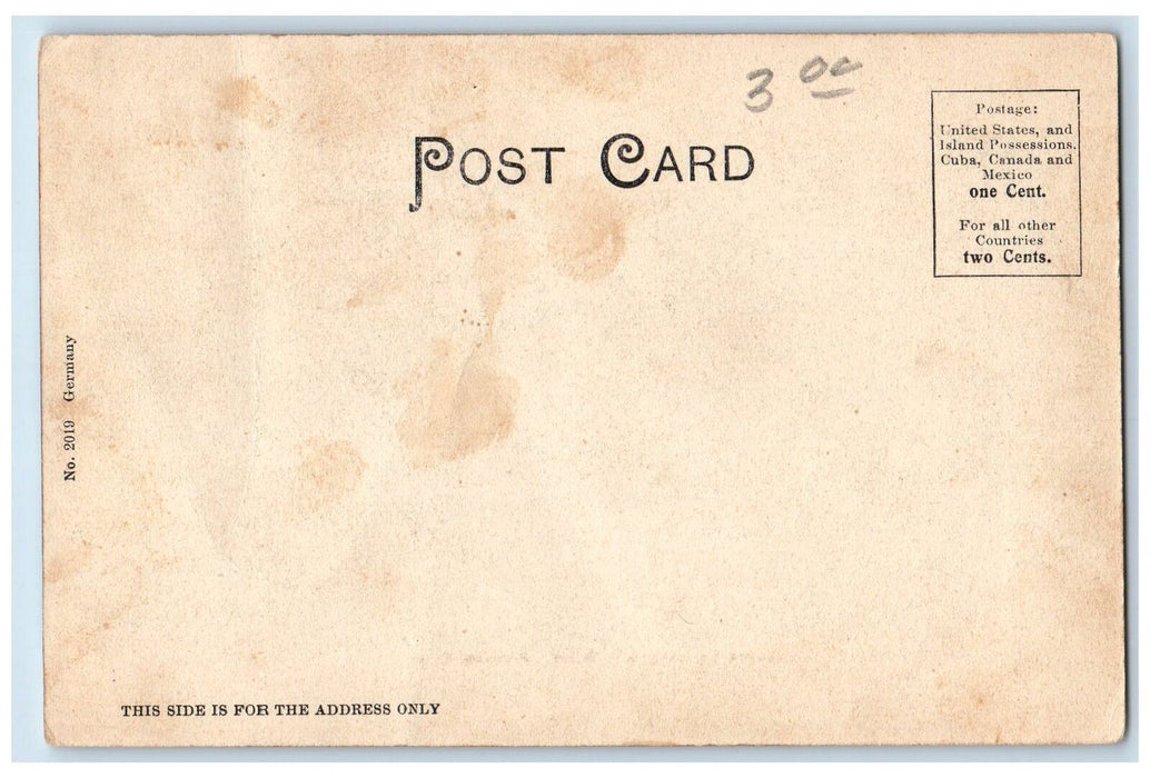 c1905 Scene On Naugatuck River Lake Railroad Workers Falls Ansonia CT Postcard