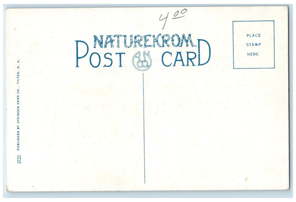 c1920s US Mail Steamer Uncle Sam Lake Winnipesaukee New Hampshire NH Postcard