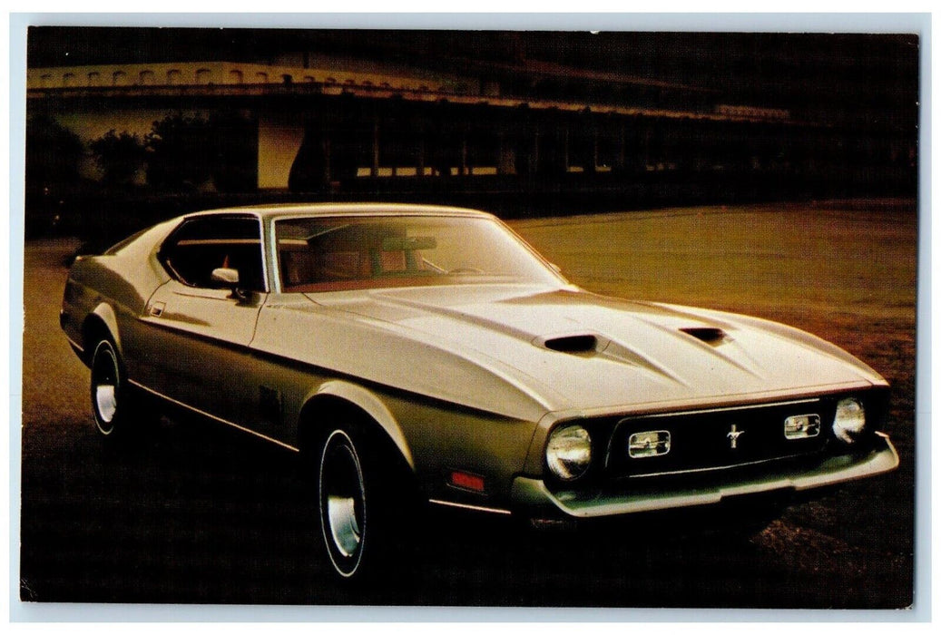 c1960 1971 Mustang Mach I Squire Ford Advertising Buffalo New York NY Postcard