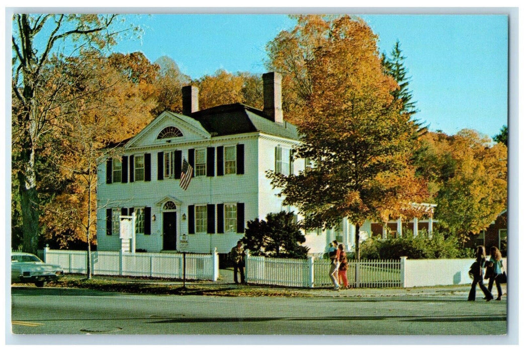 The Old Corner House Historical Museum Stockbridge Massachusetts MA Postcard