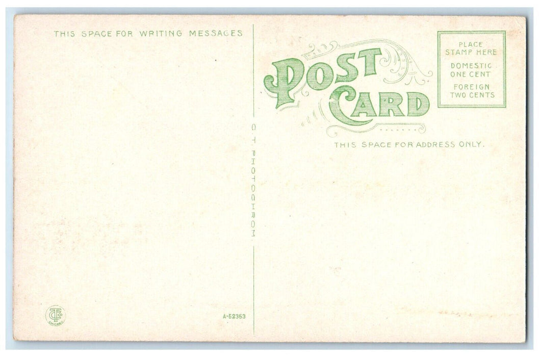c1930's Wharf And Waterfront Boat Provincetown Massachusetts MA Vintage Postcard