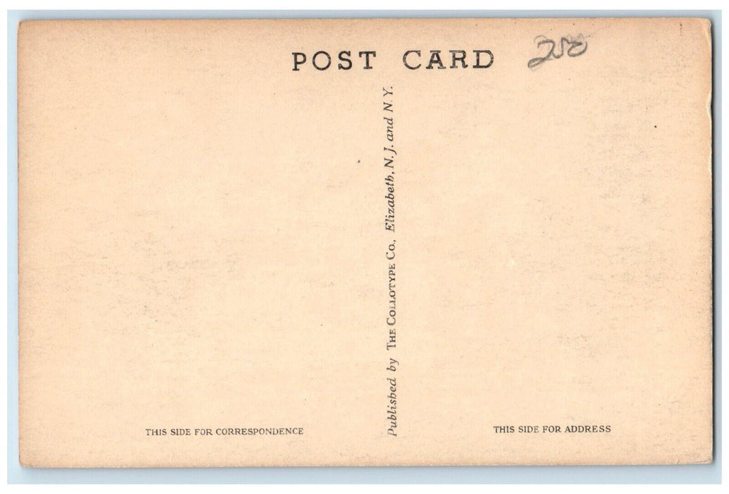 c1930's Williams High School Stockbridge Massachusetts MA Vintage Postcard