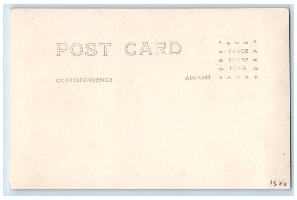 c1910's H.M.S. Centurion Ship Barrage Kite Balloon UK London RPPC Photo Postcard