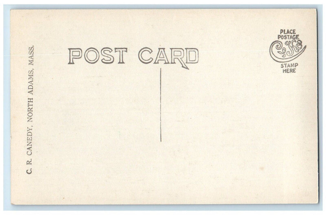 Looking Down Deerfield Valley From Top Of Mohawk Trail MA RPPC Photo Postcard