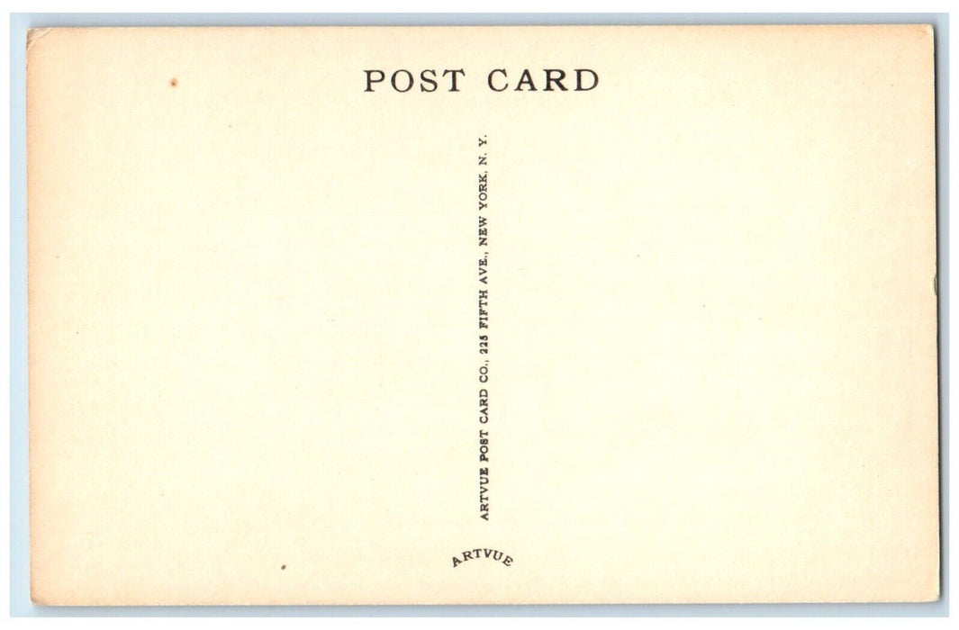c1940 Skidmore College Exterior Front Saratoga Springs New York Artvue Postcard